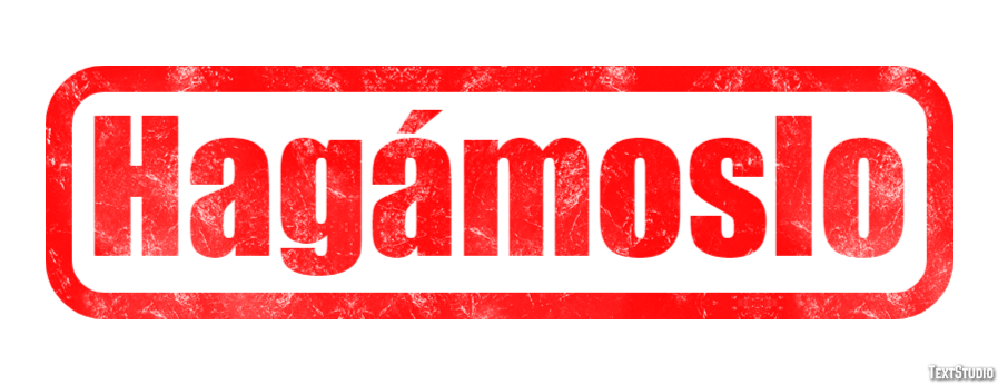 Hagámoslo Texteffekt