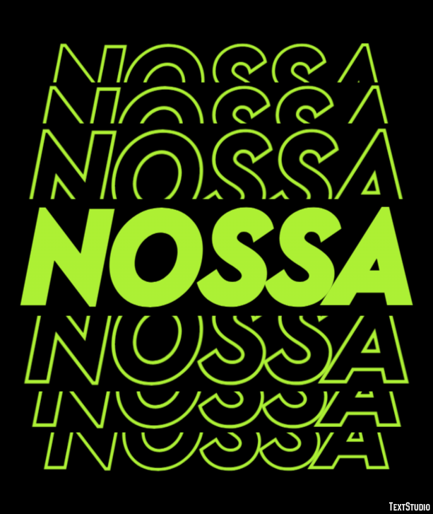 Nossa Efeito de texto