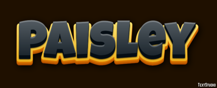 Paisley Efekt tekstowy