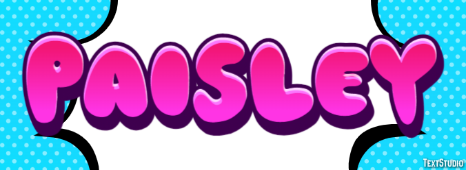 Paisley Efekt tekstowy