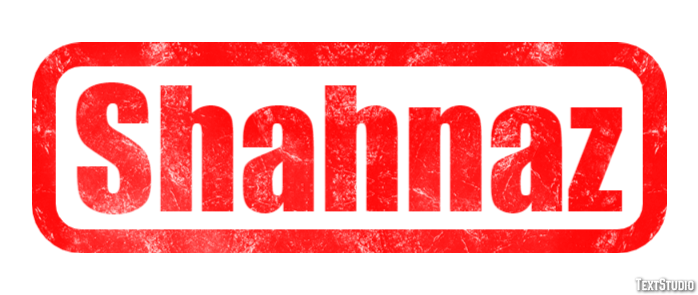 Shahnaz Text effect