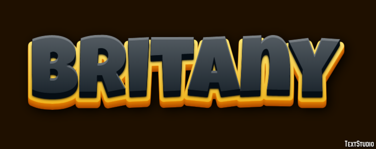 Britany Text effect