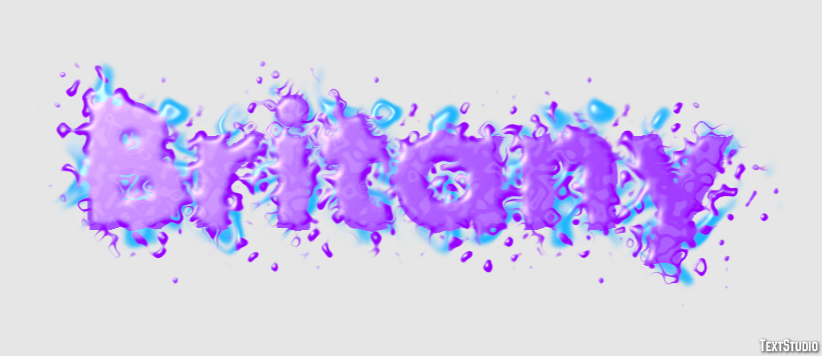 Britany Text Effect