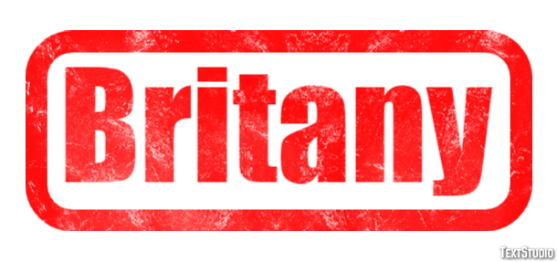 Britany Text Effect