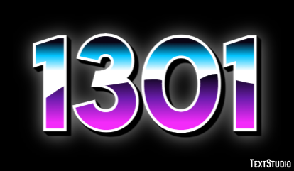 1301 Text Effect