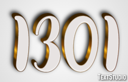 1301 Text Effect