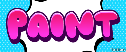 Paint Text Effect