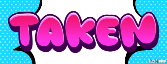 Taken Text effect