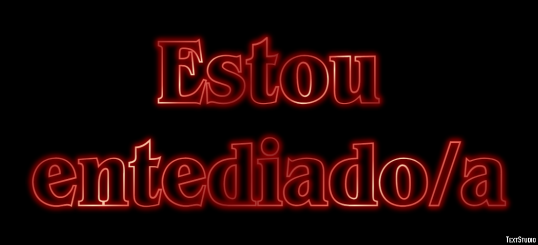 Estou entediado/a Effetto testo