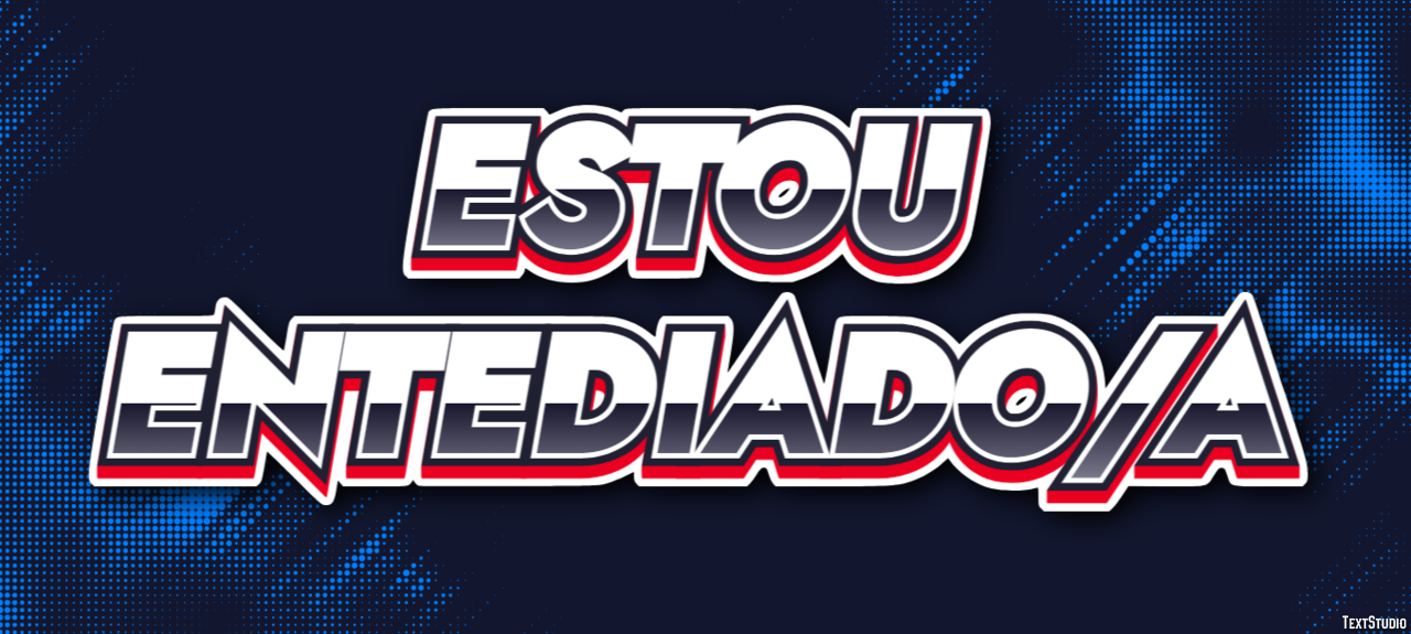 Estou entediado/a Effetto testo