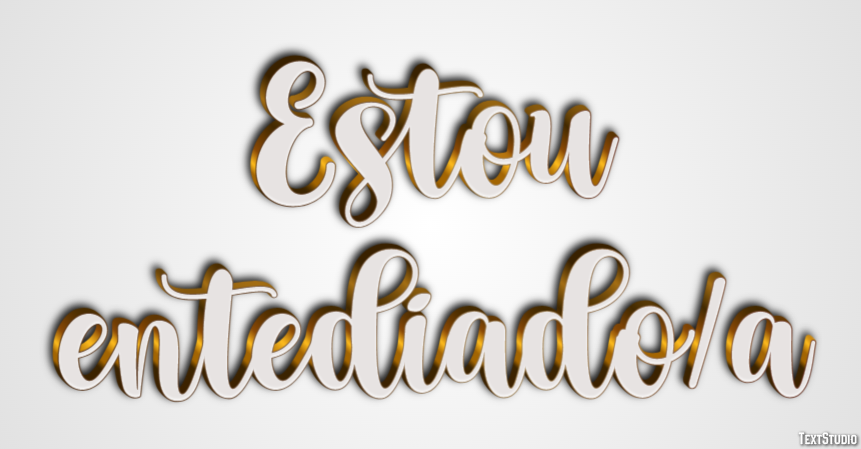 Estou entediado/a Tekst Effect