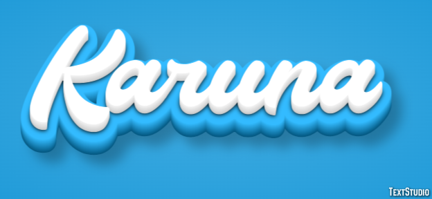 Karuna Text Effect