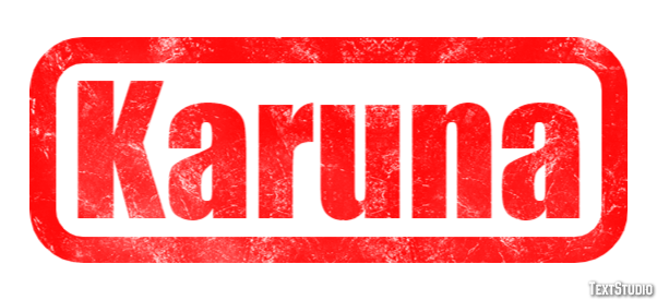 Karuna Text effect