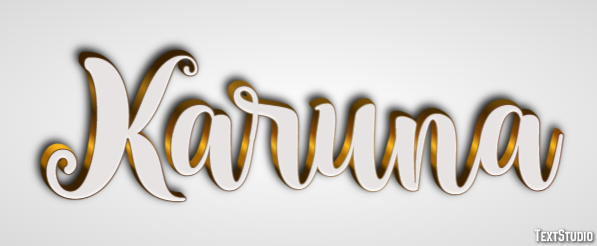 Karuna Text Effect