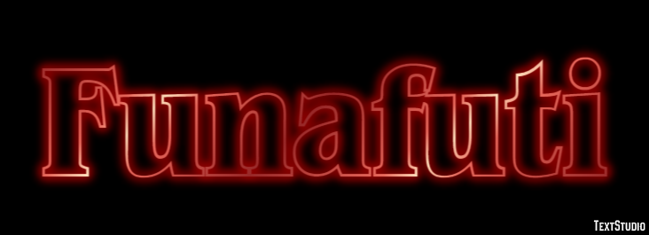 Funafuti Efekt tekstowy