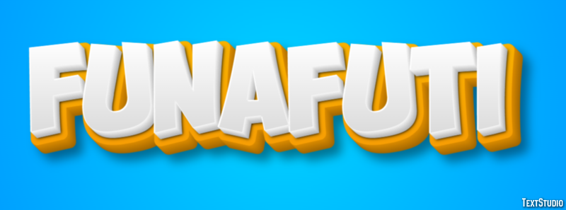 Funafuti Efekt tekstowy