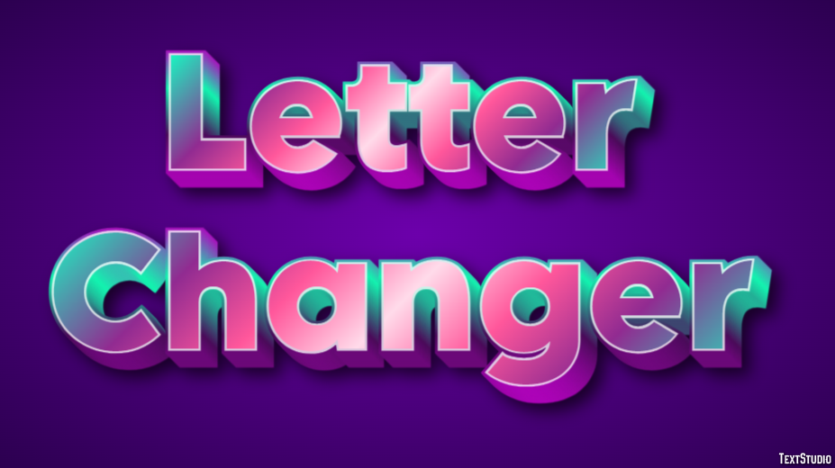 Letter Changer Efekt tekstowy