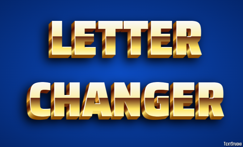 Letter Changer Efeito de texto