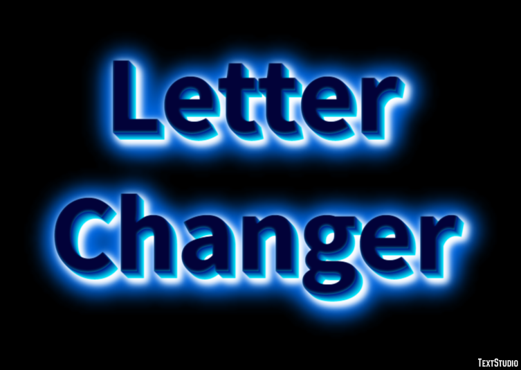 Letter Changer Efekt tekstowy