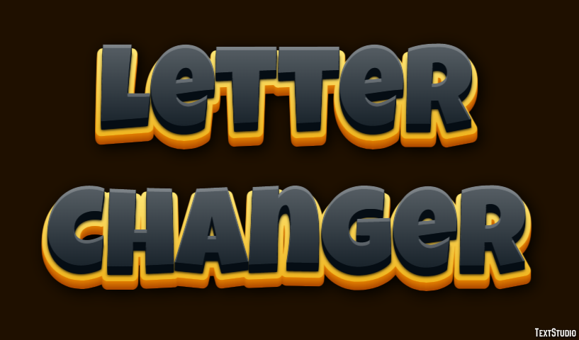 Letter Changer Efeito de texto