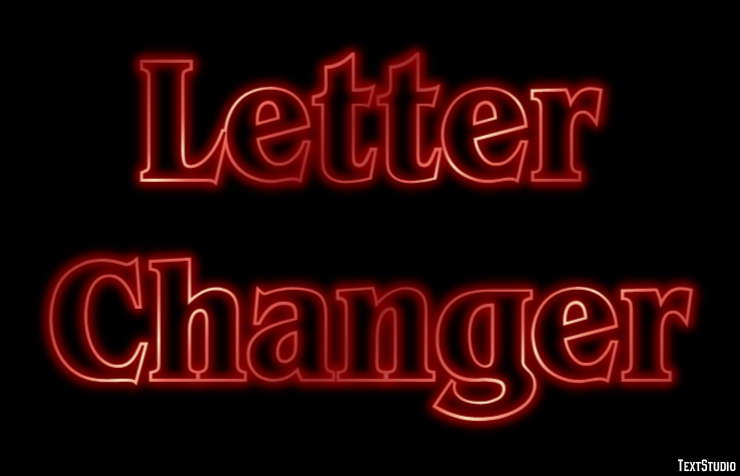 Letter Changer Efekt tekstowy