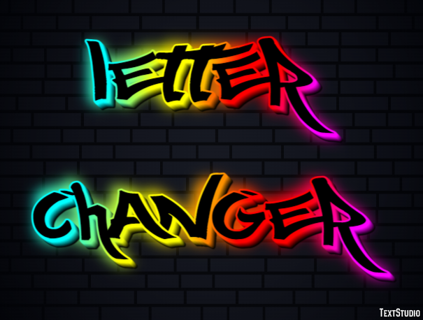 Letter Changer Efekt tekstowy