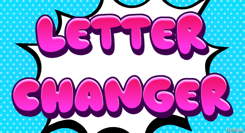 Letter Changer Efeito de texto