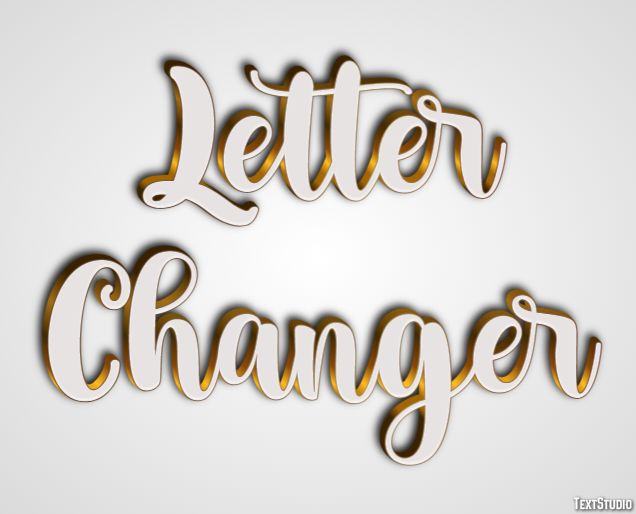 Letter Changer Efeito de texto