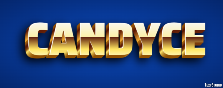 Candyce Text Effect