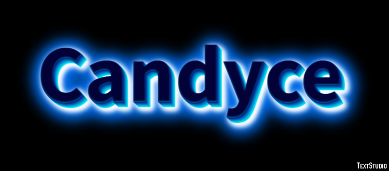 Candyce Text Effect