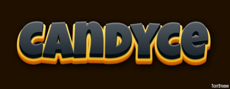 Candyce Text Effect