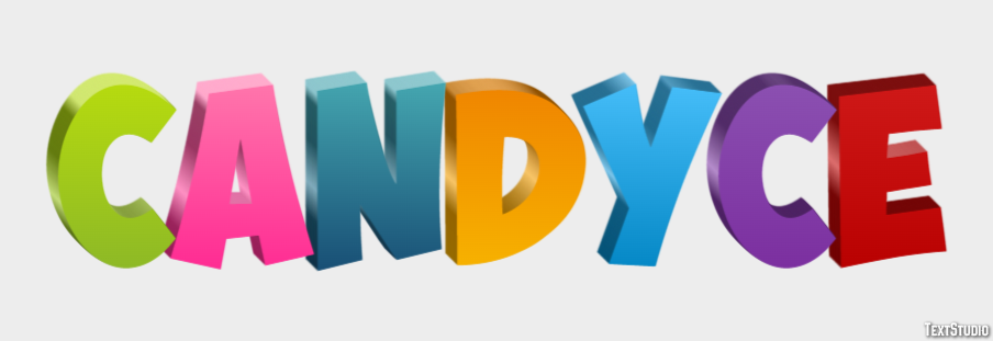 Candyce Efecto de Texto