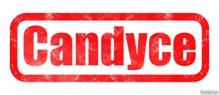 Candyce Text effect