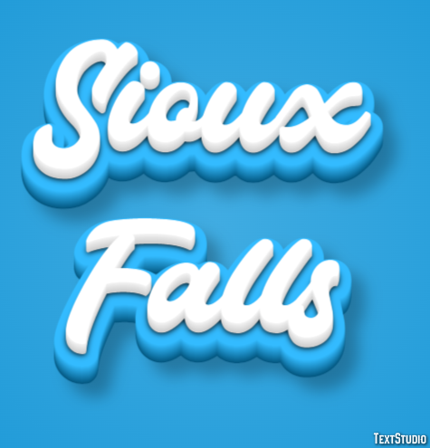 Sioux Falls Efekt tekstowy