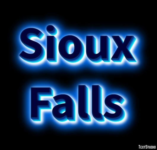 Sioux Falls Efekt tekstowy