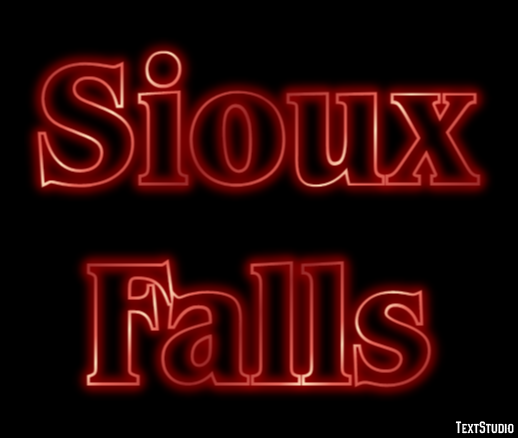 Sioux Falls Efekt tekstowy