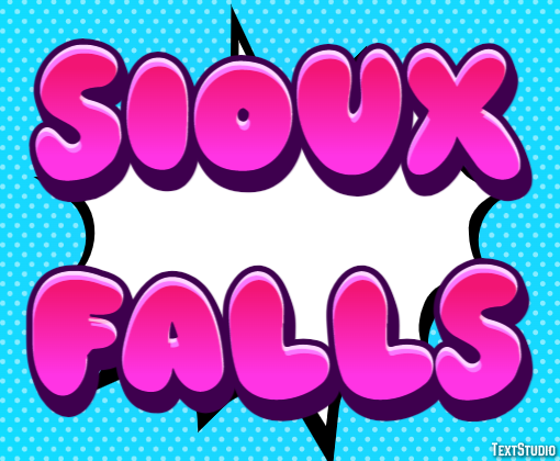 Sioux Falls Efekt tekstowy
