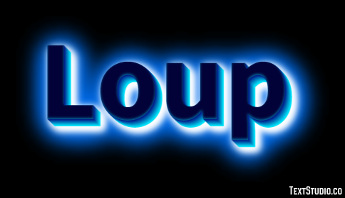 Loup Effet de Texte