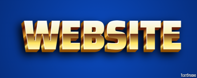 Website Effetto testo