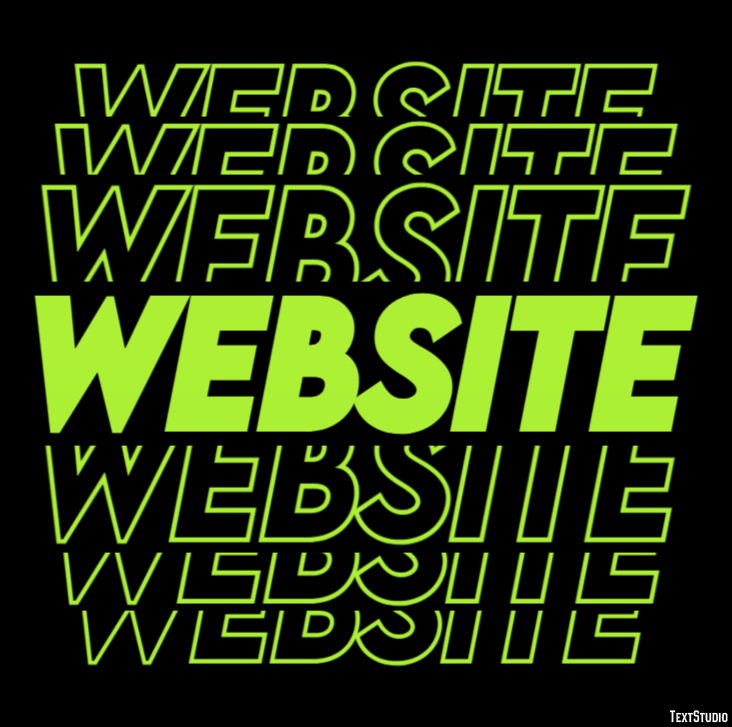 Website Effetto testo