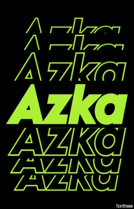 Azka Effet de Texte