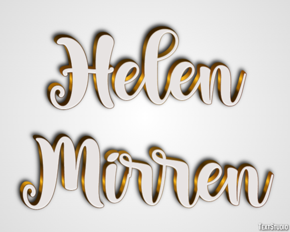 Helen Mirren Efeito do texto