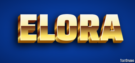 Elora Efekt tekstowy