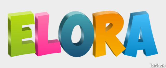 Elora Efekt tekstowy