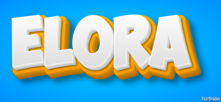 Elora Efekt tekstowy
