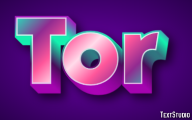 Tor Text Effect