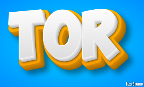 Tor Text effect