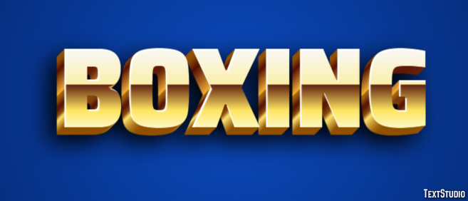 Boxing Tekst Effect