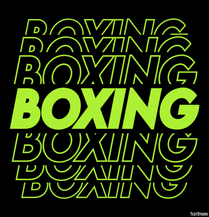 Boxing テキスト効果