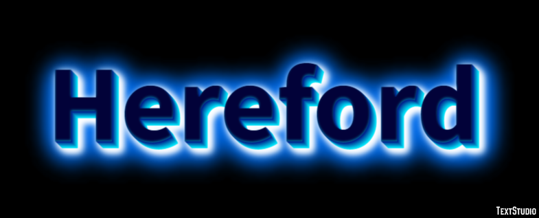 Hereford Efekt tekstowy